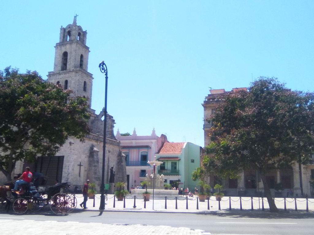 Plaza San Francisco en La Habana